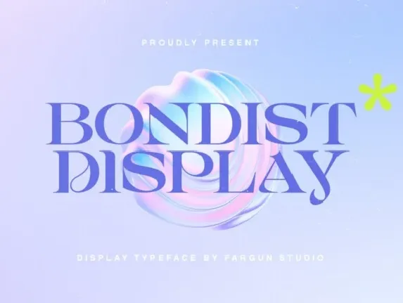 Bondist font