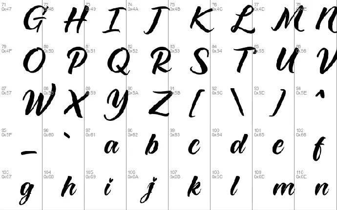 Monicha font