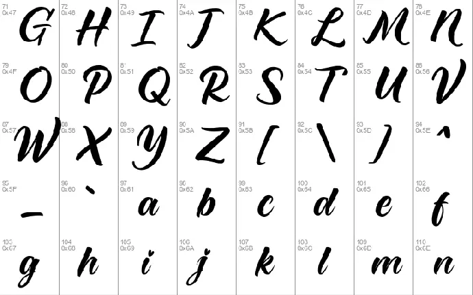 Monicha font