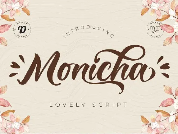 Monicha font