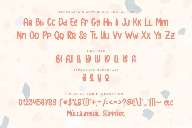 Cheerful Peach - Personal Use font