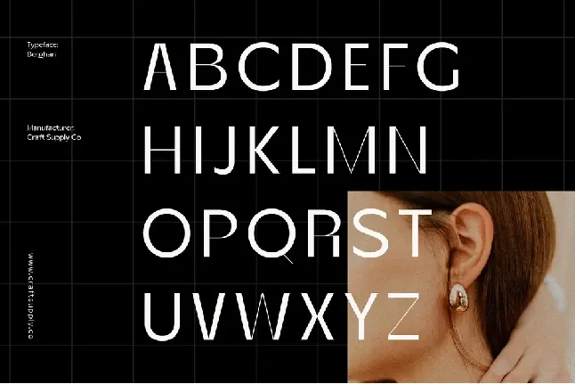 Berghan Free font