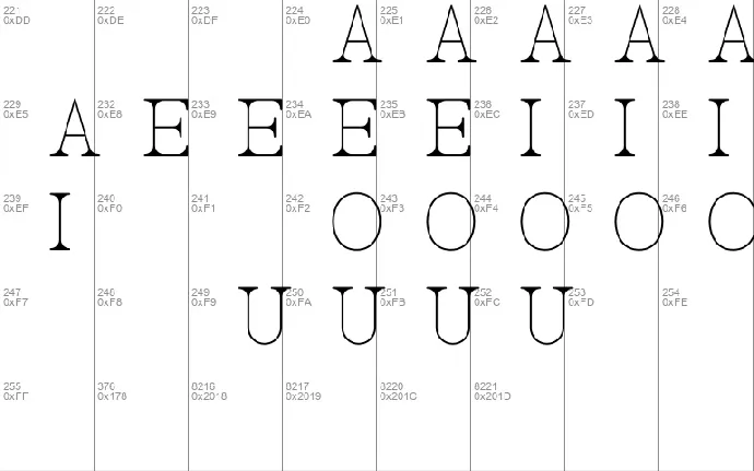 AC Big Serif font