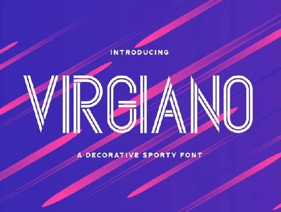 Virgiano font