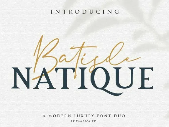 Batisde font