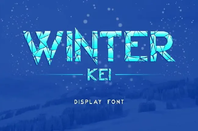 Winter Kei font