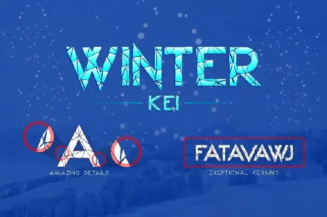 Winter Kei font