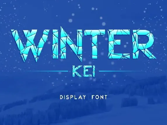 Winter Kei font