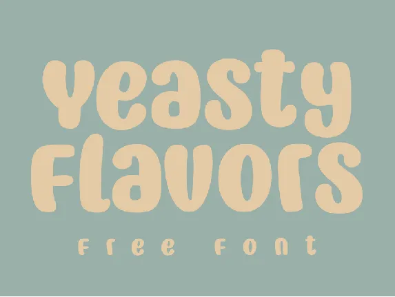 Yeasty Flavors font