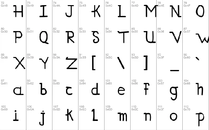 Simallos font