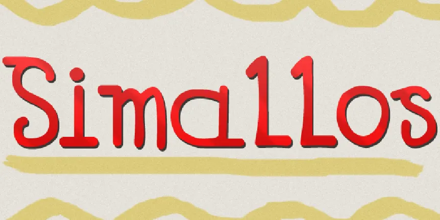 Simallos font