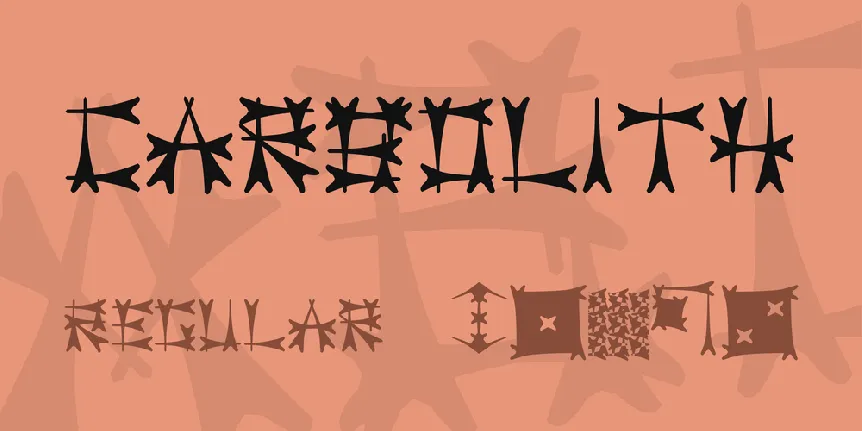 Carbolith font