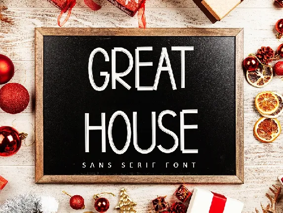 Great House font