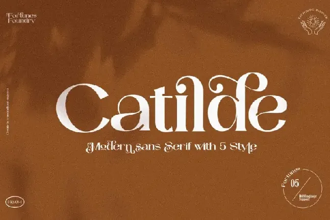 Catilde Serif font