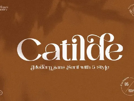 Catilde Serif font