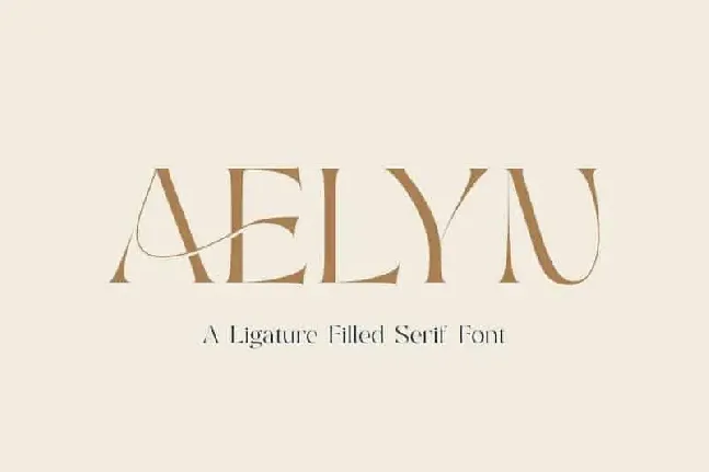 Aelyn Serif font