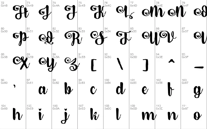 Dirly Belly font