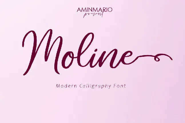 Moline font