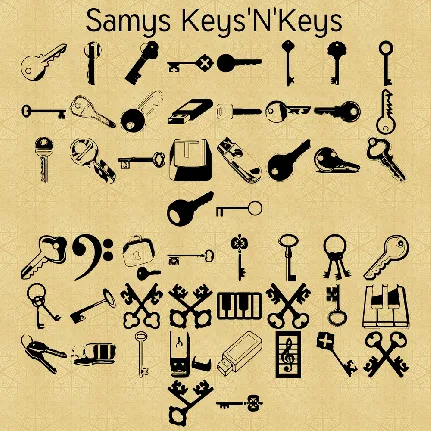 Samys Keys'N'Keys font