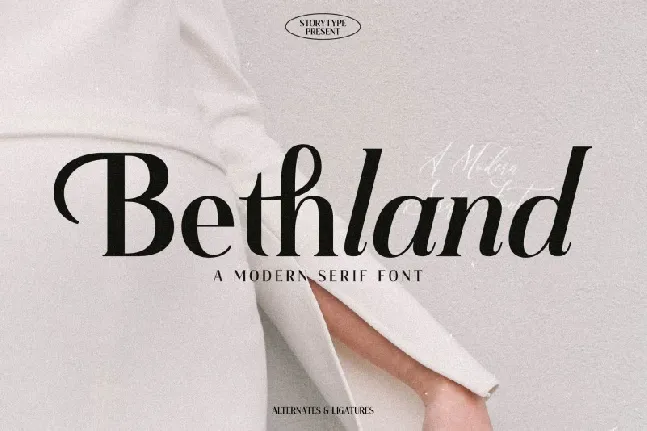 Bethland font