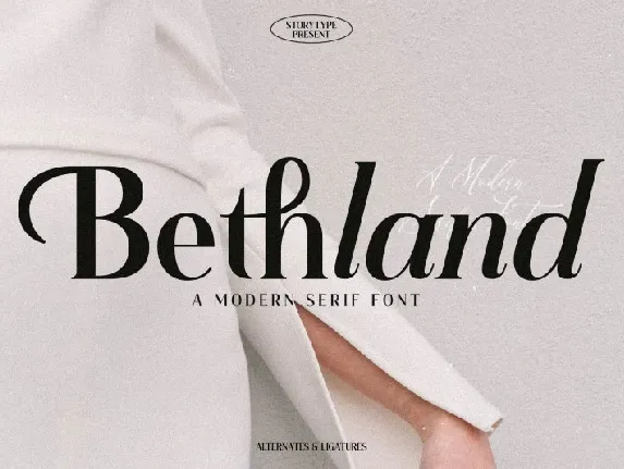 Bethland font