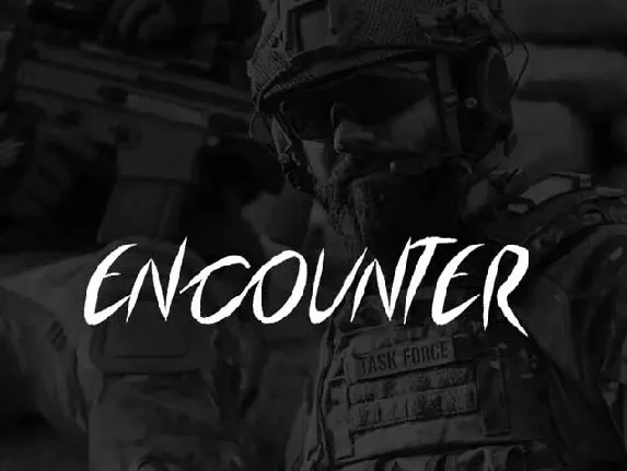 Encounter Display Typeface font