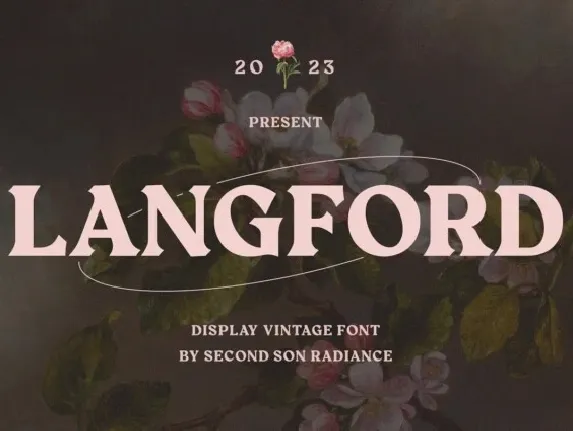 Langford font