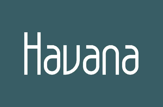 Havana font