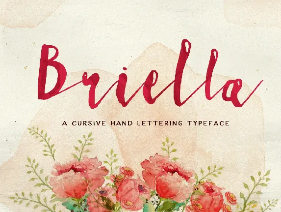 Briella font