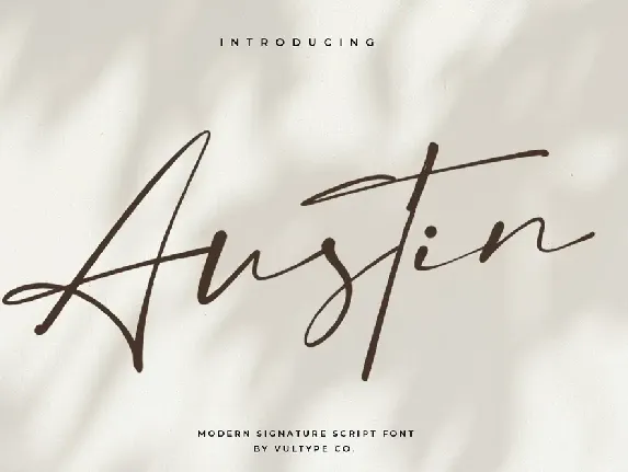 Austin font