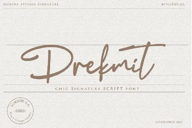 Drekmit font