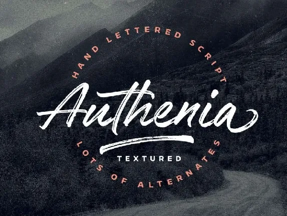 Authenia font