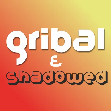 Gribal Demo font