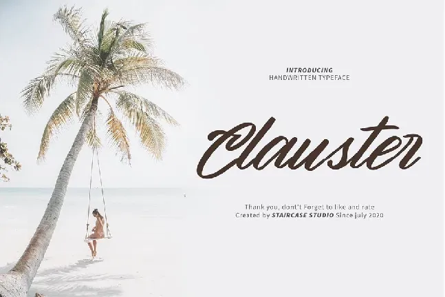 Clauster Script font