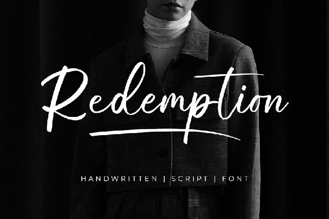 Redemption Handwritten font