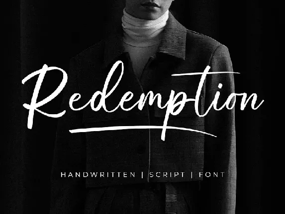 Redemption Handwritten font