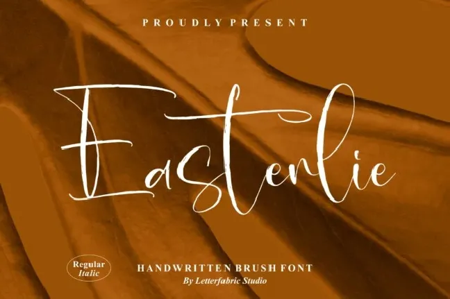 Easterlie Script font