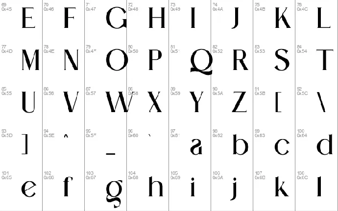 Bilend font