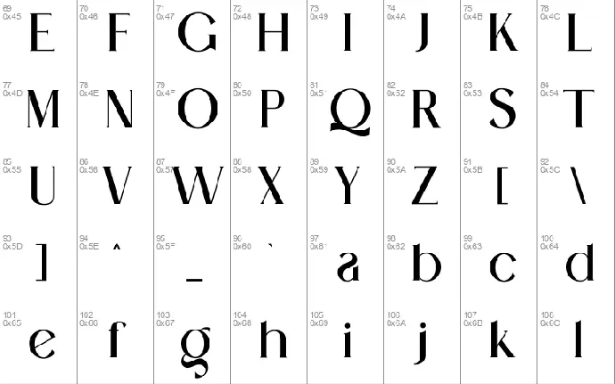 Bilend font