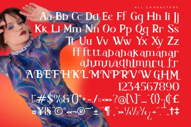 Qandeta font