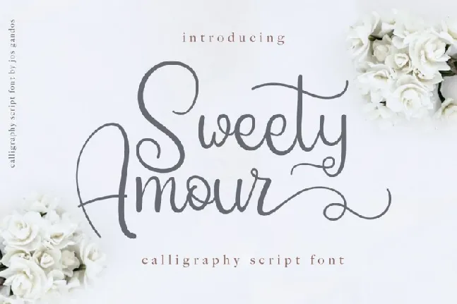 Sweety Amour Script font