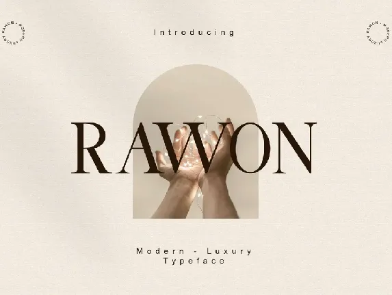 Rawon font