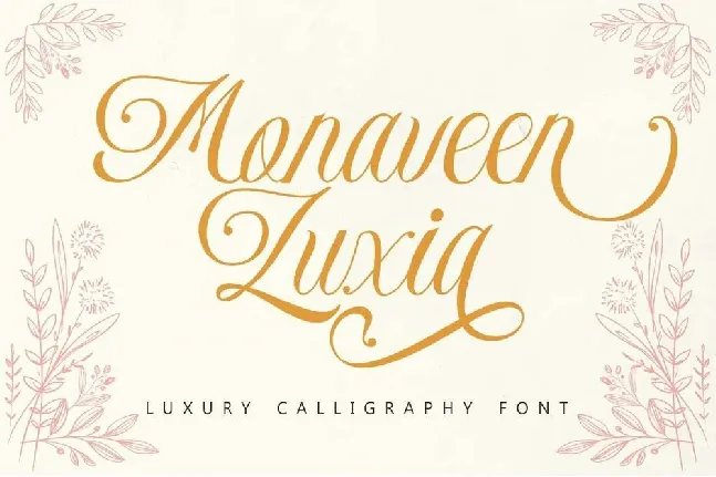 Monaveen Luxia font