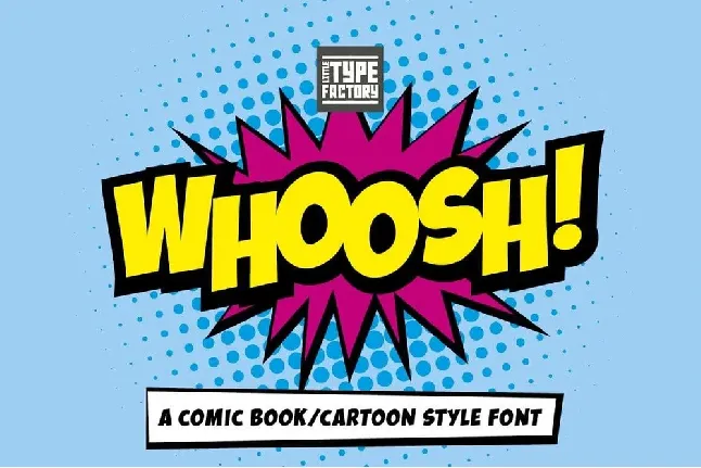 Whoosh font