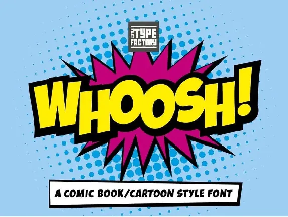 Whoosh font