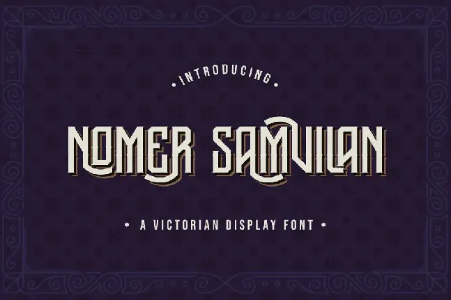 Nomer Samvilan font