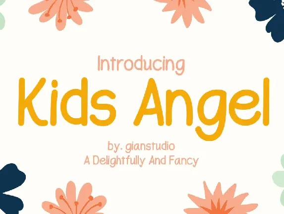 Kids Angel font