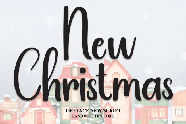 New Christmas font