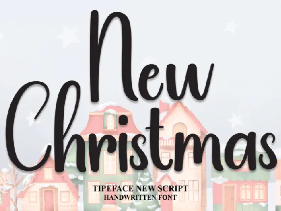 New Christmas font