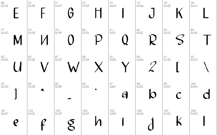 Hallo Story font